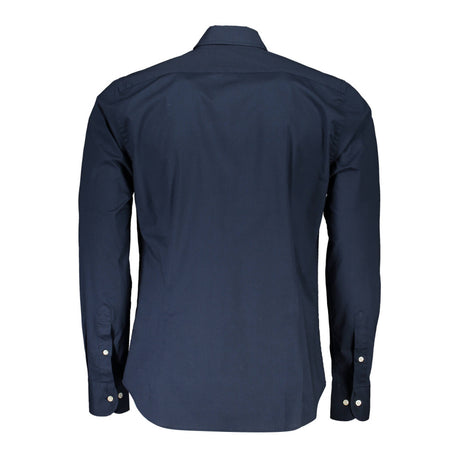 La Martina Long Sleeve Shirt Blue Navy - Men's