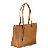 Coccinelle Leather Shoulder Bag Tan - Women's