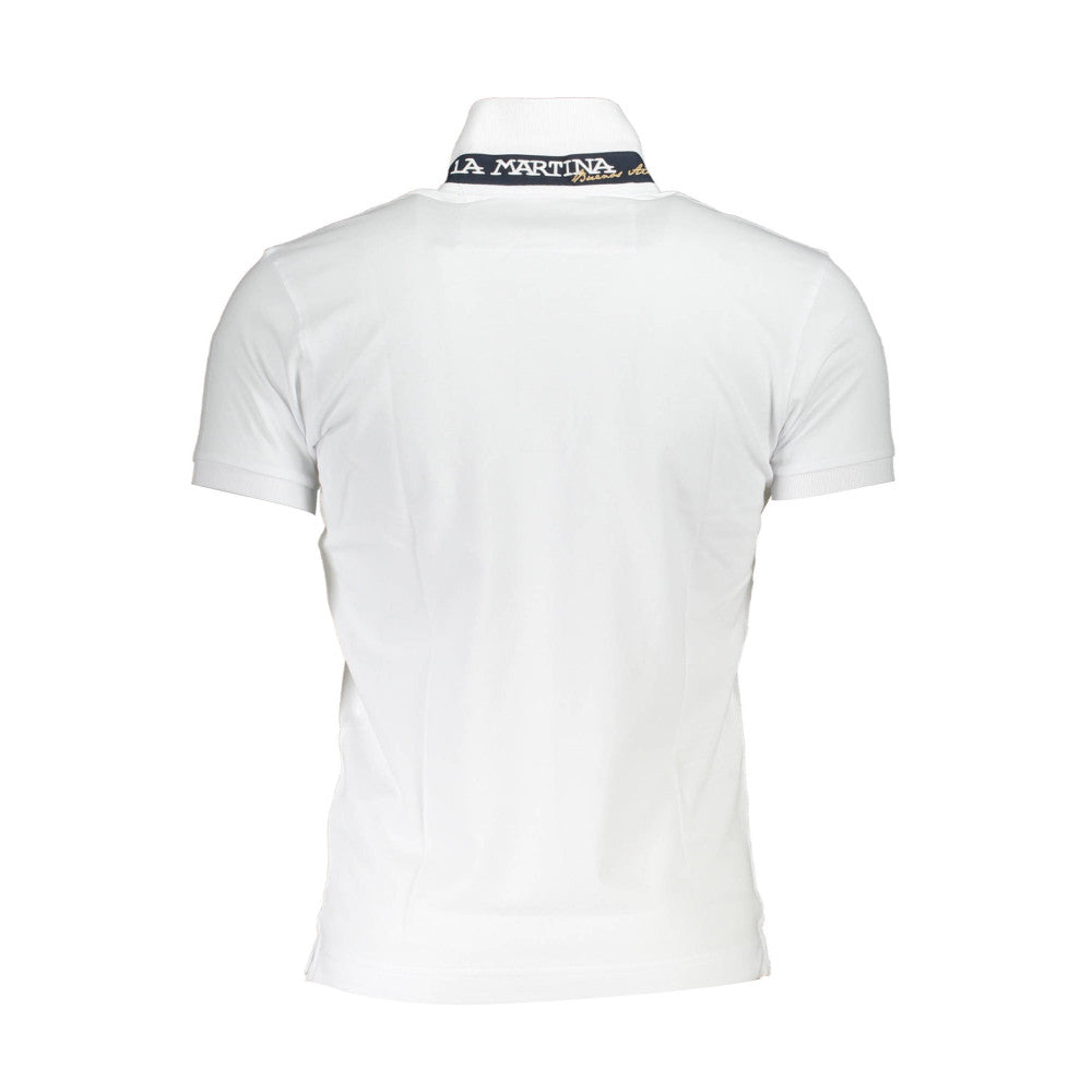 La Martina Short Sleeved T-Shirt White - Men's