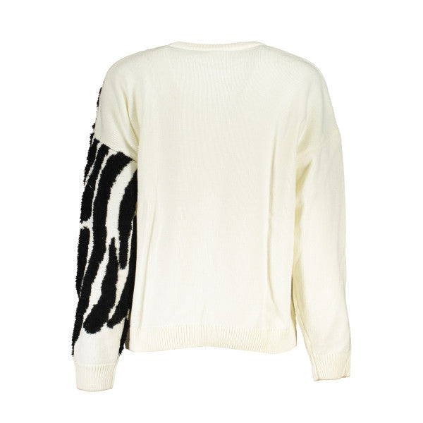 Desigual Sweater White/Black - Women's