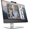 HP MONITOR 23.8'', E24mv G4 CONFERENCING BUSINESS, E, IPS, FHD 1920 X 1080, 16:9, 5MS, 250 NITS, SPEAKERS, CAMERA 5MP, HEIGHT ADJUSTABLE, PIVOT, SWIVEL, TILT, VGA, HDMI, DISPLAY PORT, 3YW, BLACK/SILVER