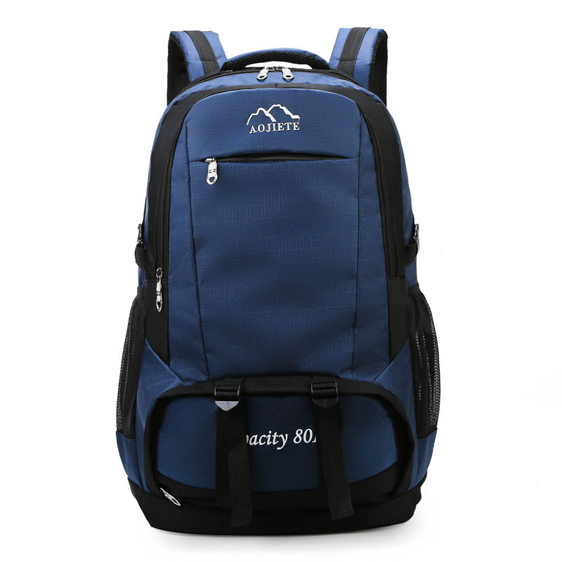 60L Men's Double Shoulder Backpack for Travel & Hiking