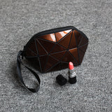 Irregular Semicircular Cosmetic Bag in Unique Colors