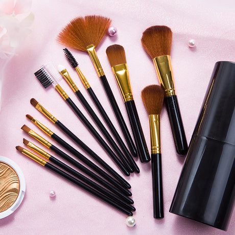 12-Piece Makeup Brush Set and Beauty Tools