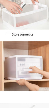 Transparent Foldable Plastic Storage Box for Toys & Jewelry