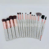 Diamond Makeup Brush Set - 10/12 Pcs Ultra Soft Tools
