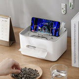Gray Blue Multifunctional Tissue Organizer for Home