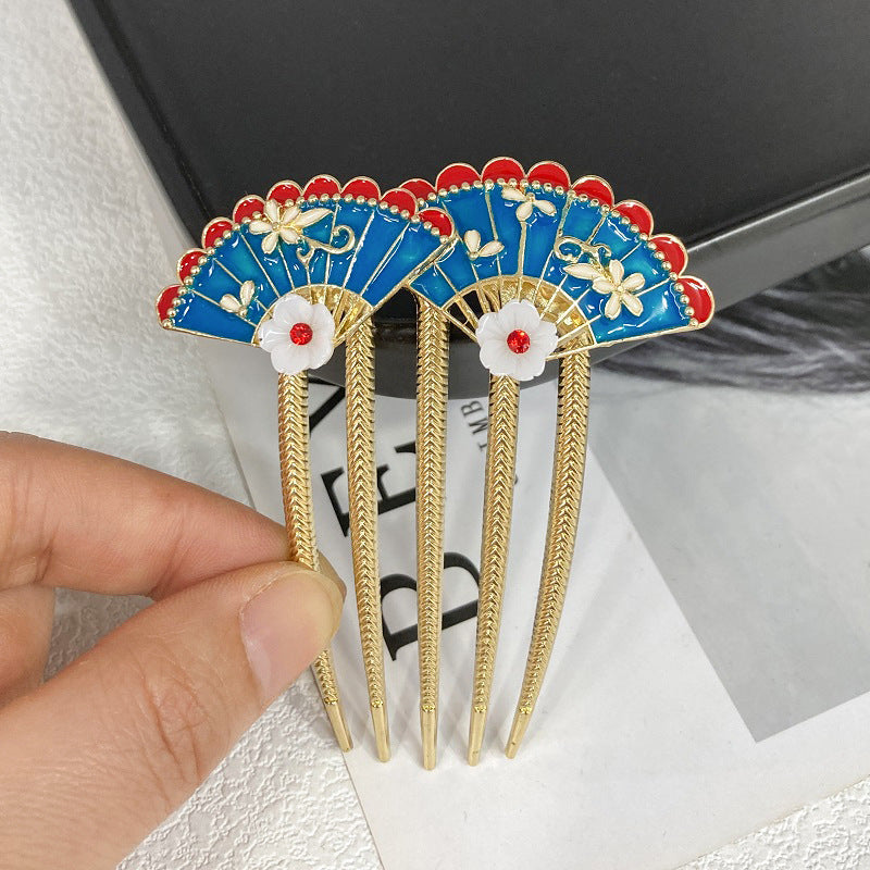 Elegant Butterfly Hair Comb - Women's Hair Accessory