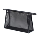 Mesh Cosmetic Organizer Zipper Travel Bag