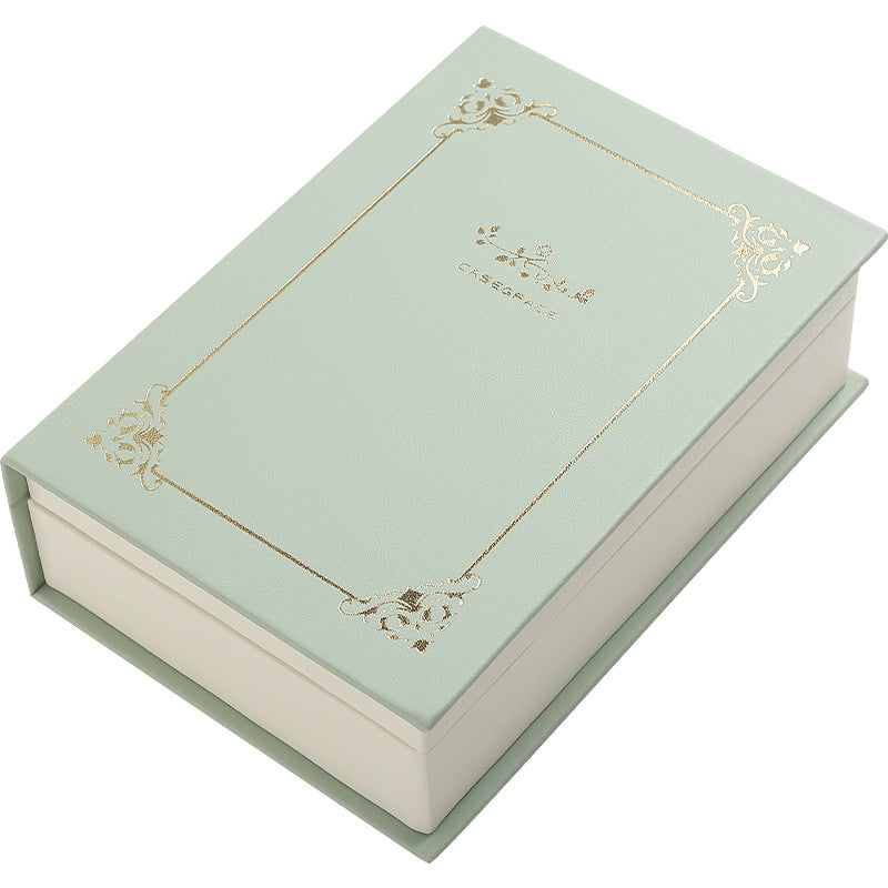 Stylish Diary Jewelry Box - Magnetic Organizer for Accessories