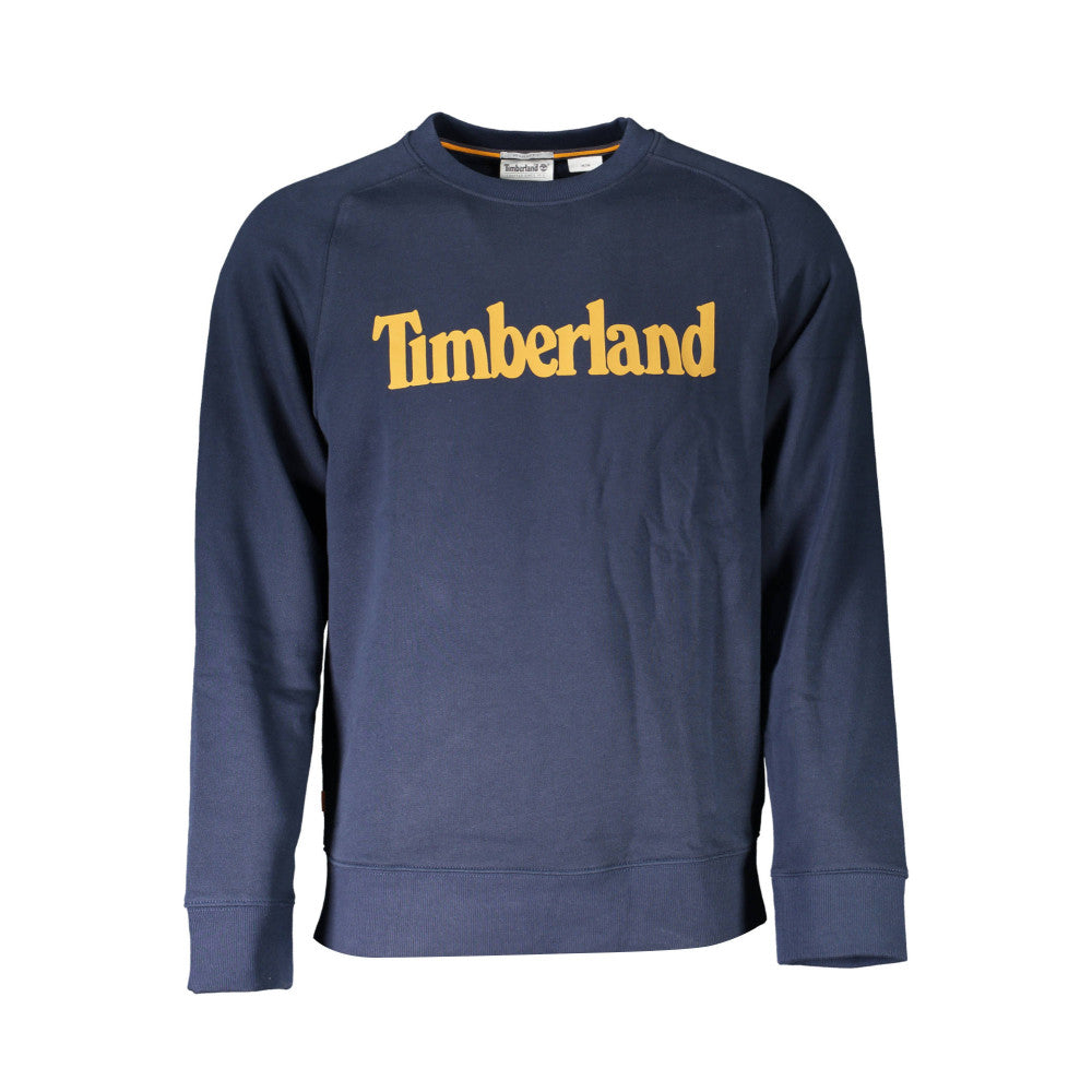 Timberland Hoodie Blue & Yellow Logo - Men's