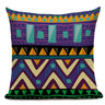 Bohemian Car Seat Cushion and Linen Pillow Cover