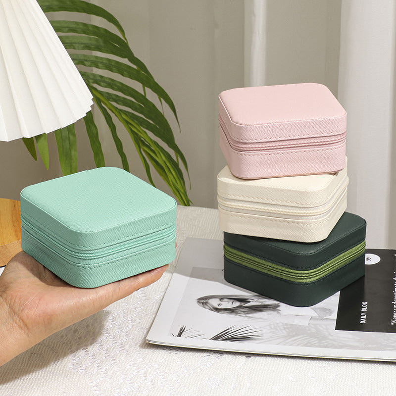 Portable Makeup Organizer and Jewelry Storage Box