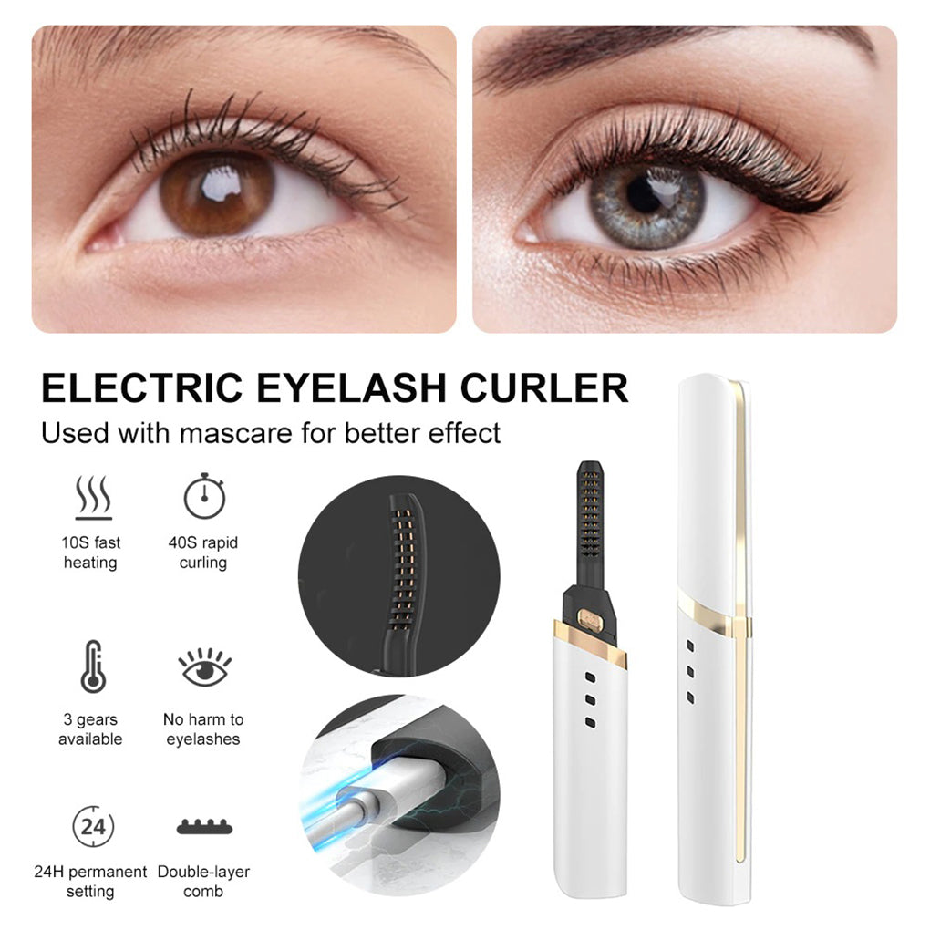 Electric Eyelash Curler with Adjustable Heating Speed