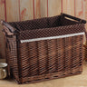 Wicker Storage Basket for Laundry and Toys