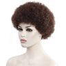 African Curly Hair 6 Inch Short Headgear