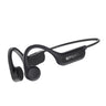 Yorlu Bone Conduction Headphones Bluetooth 5.3 Open Ear Headphones 8H Playtimes Wireless Headphones with Mic Sport Earphones IP56 Sweatproof Headset for Workout Hiking Black