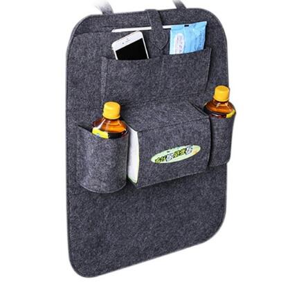 Car Seat Cover with Backrest Storage Bag