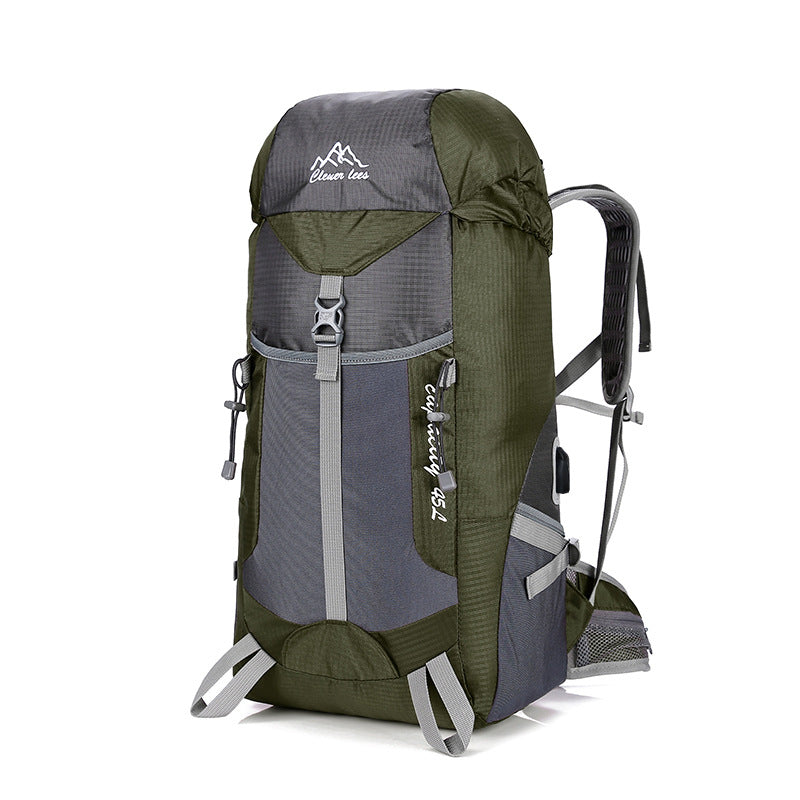 USB Charging Backpack for Outdoor Travel and Mountaineering