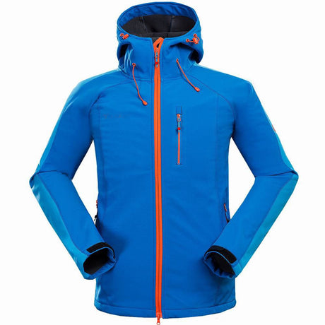Men's Outdoor Soft Shell Jacket for Camping and Sports