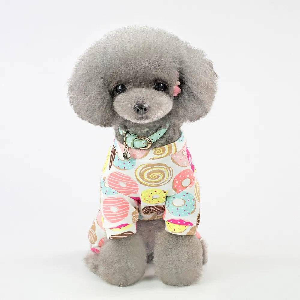 Pet Soft Cotton Jumpsuits