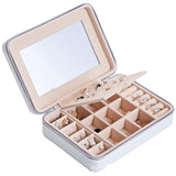 New Portable PU Minimalist Jewelry Organizer Box