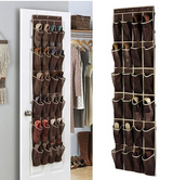 4-Grid Wall-Mounted Fabric Storage Organizer