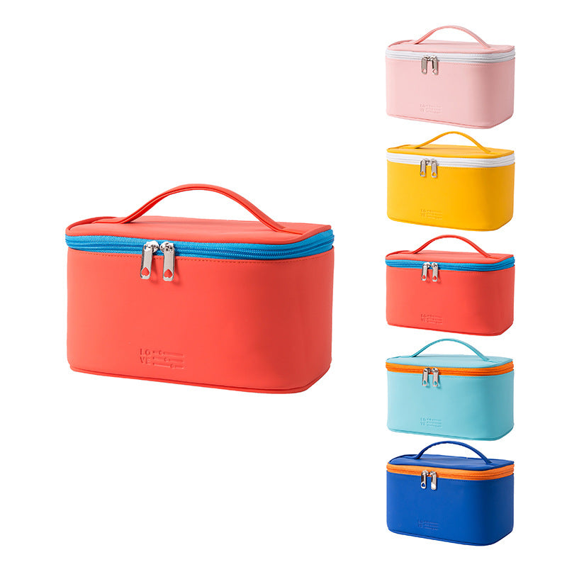 Candy Color Waterproof Makeup Bag for Travel & Storage