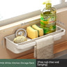 Rag Drain Rack for Kitchen Sink Storage and Organization