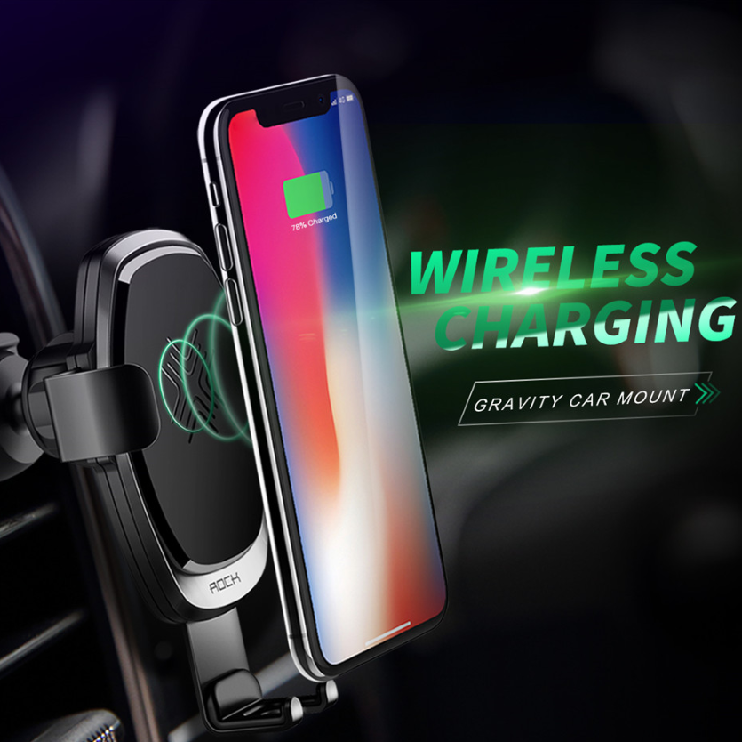 Car Wireless Charging Phone Holder Stand