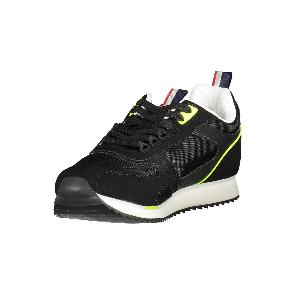 U.S. Polo Sneakers with Laces Black - Men's