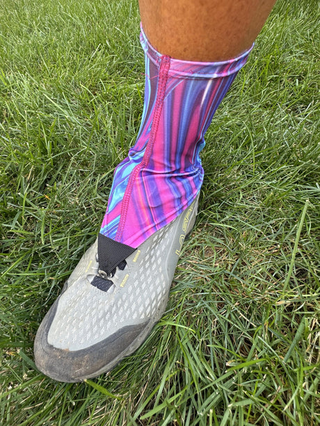 Mountain Mike Hiking Gear Boot Gaiter Psychedelic (L/XL)
