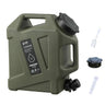 HiGropcore Water Container with Spigot - 2.6Gallon/3.2Gallon Water Jug Portable Camping Water Tank BPA Free - Emergency Water Storage for Camp Outdoor Hiking