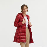 Centogrammi Red Nylon Jacket & Coat - Women's