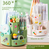 Creative Rotatable Multi-Functional Pen Holder Organizer