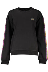 Cavalli Class Black Cotton Women Sweater