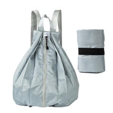 PTAKRQYDYIBJG Lightweight Hiking Backpack Waterproof Foldable Small Travel Backpack Multipurpose Packable Backpack for Outdoor Hiking Travelling Walking (Gray)