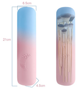 Portable Silicone Makeup Brush Storage Bag