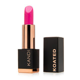 Kandi Koated Suede Matte Lipstick [Hottie] - Bright Cool Pink Matte Lip Color with Cruelty-Free Formula | Creamy Texture Rich Colors Paraben-Free | Beauty & Makeup