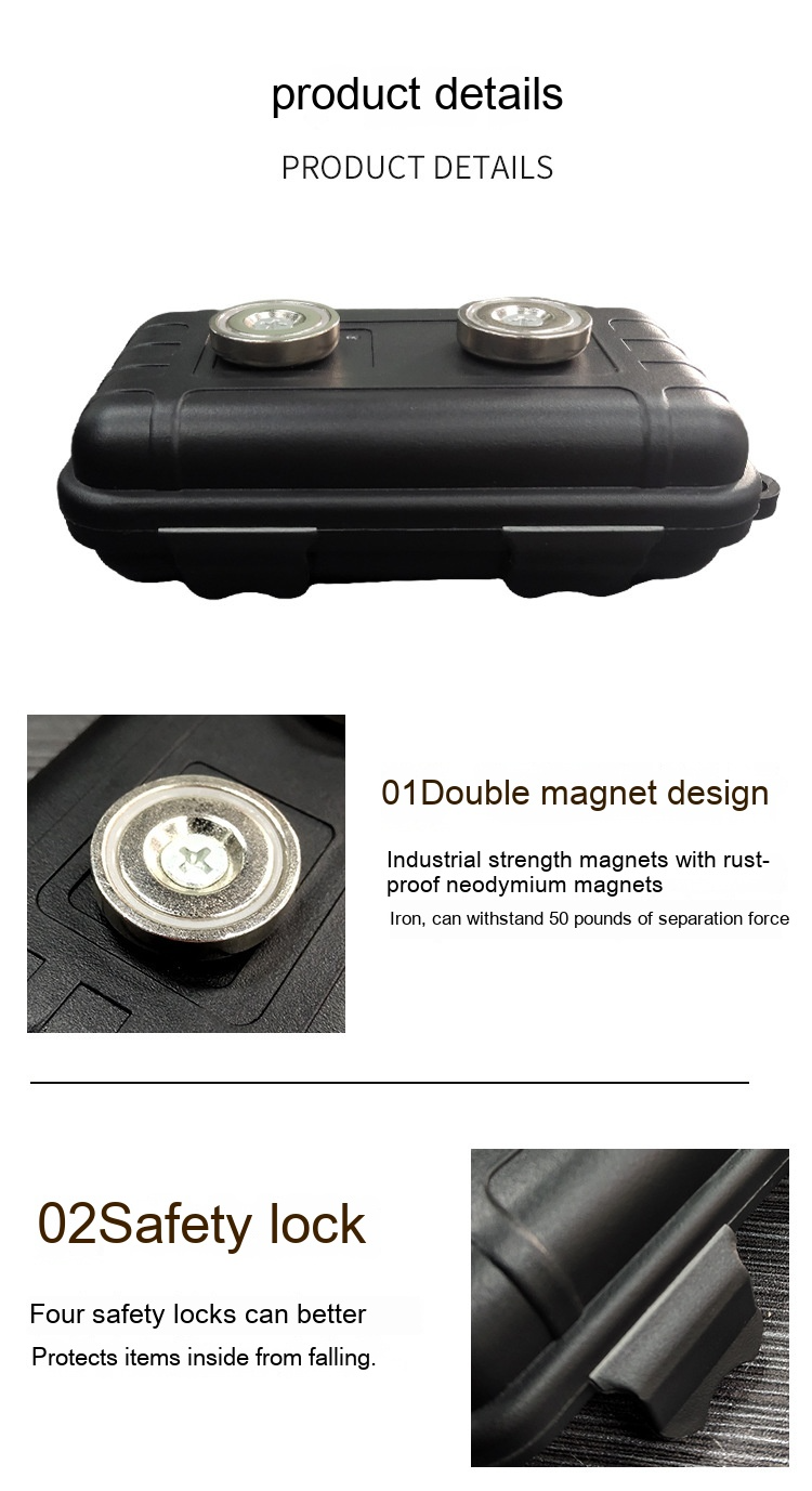 Waterproof Magnetic Tool Box for Home & Car