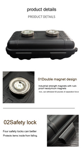 Waterproof Magnetic Tool Box for Home & Car