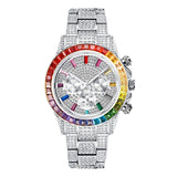 Rainbow Diamond Quartz Watch - Atlantic Shopping Mall