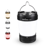 Sofirn LT1S LED Camping Lantern Rechargeable Lantern with Dimmable 2700K - 6500K Light red Light 500 Hours Battery Life for Power Outages Hiking Camping Emergency