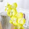 8 Heads Waterproof Artificial Orchids for Home Decor