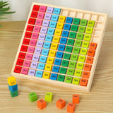 Wooden Educational Multiplication Table Toy for Kids