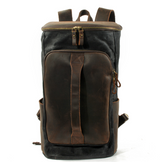 Outdoor Men's Waxed Canvas Backpack for Travel