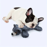 Milk Dog Plush Leather Interactive Barking Pet Toy