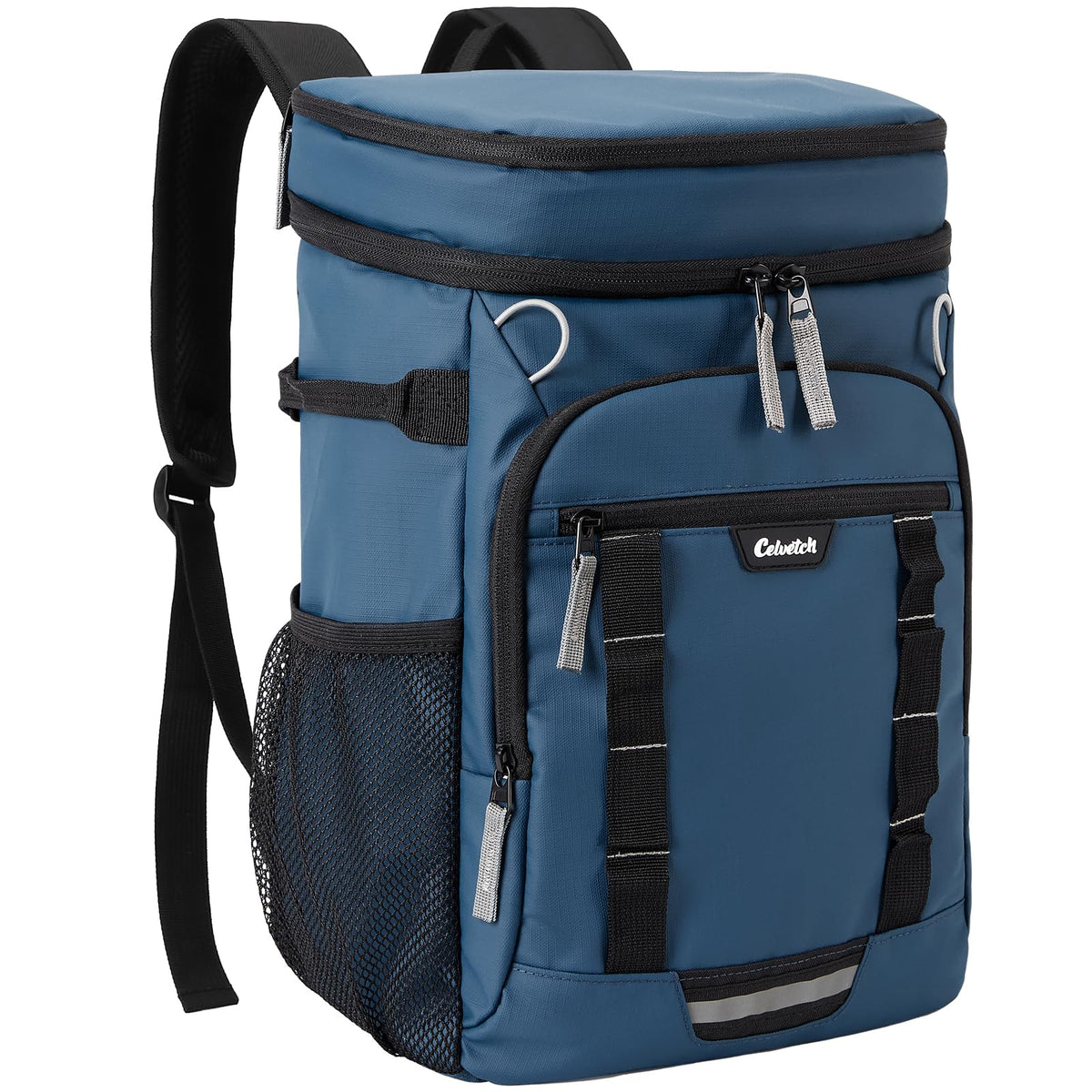 Celvetch Cooler Backpack - 30 Cans Backpack Cooler Insulated Leak Proof Lightweight Camping Cooler Travel Cooler Bakcpack for Beach Picnic Camping Hiking Fishing for Men and Women - Navy Blue