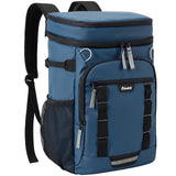 Celvetch Cooler Backpack - 30 Cans Backpack Cooler Insulated Leak Proof Lightweight Camping Cooler Travel Cooler Bakcpack for Beach Picnic Camping Hiking Fishing for Men and Women - Navy Blue