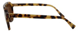 Dolce & Gabbana Chic Tortoiseshell Acetate Sunglasses